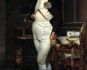 Napoleon in his Study - 雅克-路易·大卫